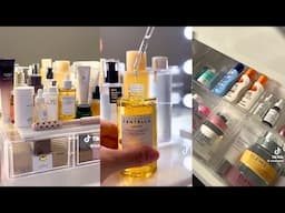 Part 2 Skincare Organization 💕🧴  l ASMR - TikTok Compilation ✨