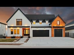 Modern Home in Lehi, Utah | Luxury Finishes, Movie Theater, and Stunning Views