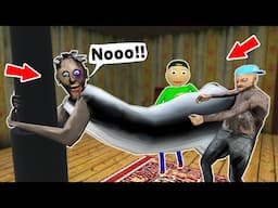 SAVE GRANNY !! Baldi and Ice Scream vs Granny - Jokes - funny horror animation (p.339)