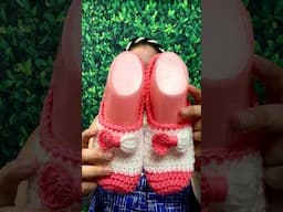 PANTUFLAS A GANCHILLO #shorts #yanetpupocrochet