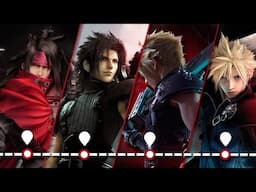 Final Fantasy 7: TIMELINE da HISTÓRIA dos jogos da COMPILAÇÃO FF7 [Explicada]