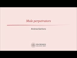 Male perpetrators (Andrea Santoro)