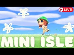 mini isle decor ft new villager!!! 🌿 | acnh live