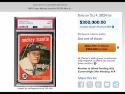 High Rollers: The 10 Highest Sportscard Sales from the Latest Heritage Auction