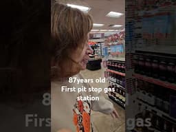 87 yr old Moms first pitstop