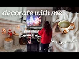 HOME VLOG: decorate with me for Christmas, cozy day at home & quick Target run! 🎄