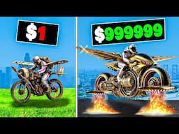 $1 to $1,000,000 Flying Bike in GTA 5