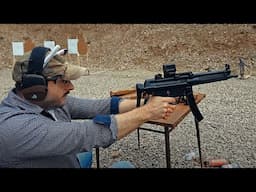 Using MP5 in a pistol competition | Gunslinger 1984