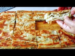 HAŞLAMAK YOK ❗️2 BEZEDEN SU BÖREĞİ TADINDA EL AÇMASI BÖREK TARİFİ ✅️BİR BÖREK NASIL KAT KAT YAPILIR👍