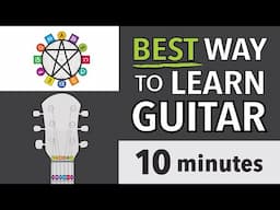 The BEST Way to Learn Guitar (for beginners)