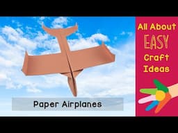 How To Make Paper Airplanes That Fly Far - Easy Paper Plane | สอนพับเครื่องบินกระดาษอย่างง่าย