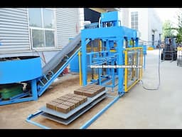 DF10-10S interlocking brick machine for making pavers