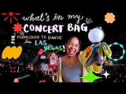 what's in my CONCERT bag: BTS PTD in LAS VEGAS edition!! ♫