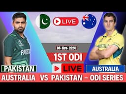 Pakistan vs Australia Live  - Pak vs Aus 1st ODI  | Live Score & Commentary | PAK vs AUS Live