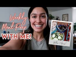 Meal Prep With Me! 1-Hour Healthy Ingredient Prep for Easy Weekday Lunches