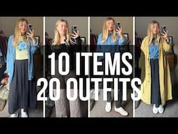 10 ITEMS 20 AUTUMN OUTFITS