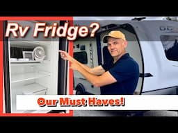 Keeping Our RV Fridge Cool!  Tips & Our Favorite New Products!