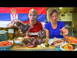 SERBIAN Food Tour in Belgrade, Serbia - GIANT Pork Knuckle + Is Serbian Food Best in the Balkans?