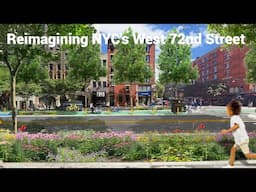 Streetopia: Reimagining NYC's West 72nd Street for People, Transit & Bikes