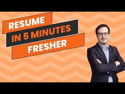 How to make Resume ? HM | Manthan Mishra