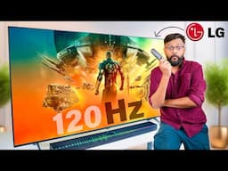 LG Sent me This Big 4K TV - New 120Hz Display !