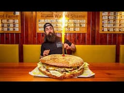 EAT FREE FOR A MONTH IF YOU CAN BEAT THIS GIANT BURGER CHALLENGE IN AUSTRIA! | BeardMeatsFood