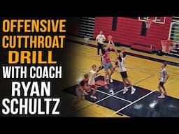 Offensive Cutthroat Drill From Coach Ryan Schultz