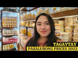 [ENG SUB] TAGAYTAY PASALUBONG PRICES 2023 | Sandra Samaniego