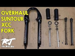 Suntour XCC Fork Service - Disassemble/Clean/Lube/Re-assemble