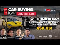 Weekly LIVE Car Buying Q&A | Evomalaysia.com (4/11/2024)