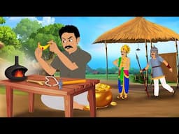 चतुर सुनार | CHATUR SUNAR | HINDI KAHANIYA | HINDI STORIES | CARTOON |  KAHANI