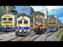 COLORFUL MEMU DEMU TRAINS of SWR | 8, 12, 16 CAR TRAINS | GARIB VANDE BHARAT | Indian Railways