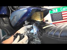 #135 1983 fxrt shovelhead dyna ignition timing adj brake repair 1979-84 FXR FLT harley tatro machine