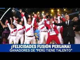 ¡Fusión Peruana se consagró ganador de Perú Tiene Talento!