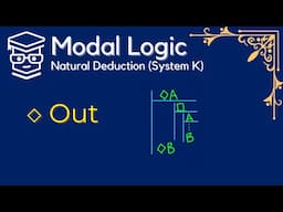 Natural Deductive Proofs in Modal Logic (Diamond Out)