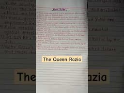 About Razia Sultana #raziasultan #raziasultana #mintossmood