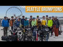 Seattle Brompton Folding Bike Meetup #3 | Overlook Walk and Pike Place Market via the Monorail