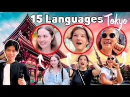 Non-Stop SHOCK! Japanese Polyglot Speaks Foreigners’ Languages in Tokyo!