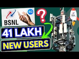 BSNL Added 41 Lakh Active Users | TRAI New SMS Rules 2024 | Jio Airtel Satellite To Phone Service