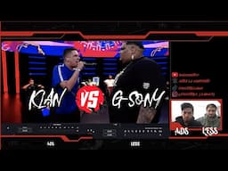 KLAN Vs G SONY [BATALLÓN] *REACCION* ADS.Less