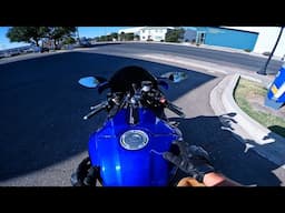 I got to ride an R1 today | Yamaha R1 |