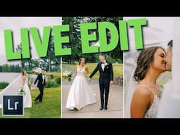 🔴 LIVE Editing A Real Wedding