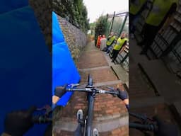 Fastest Urban Downhill Race Ever! 🥵 #Mountainbiking #urban #gopro