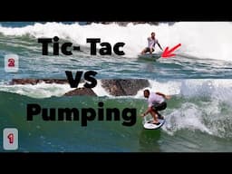 Boost Your Surf Speed: Pumping vs Tic Tacking Explained