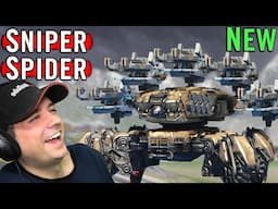 War Robots new SNIPER SPIDER: Weber Ravager Gameplay