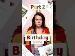 Birthday songs that will help you recognise and sing different intervals 🎼 Part2 #musictheory