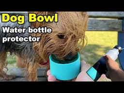 Water Bottle Silicone Protector Dog Bowl