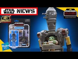 STAR WARS ACTION FIGURE NEWS GIFT THE GALAXY WEEK 2 IG-12, GROGU & ANZELLAN!!!