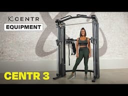 Fitness equipment demo: Centr 3 Home Gym functional trainer