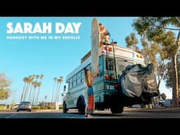 Hangout with me in my School Bus Conversion | SARAH DAY